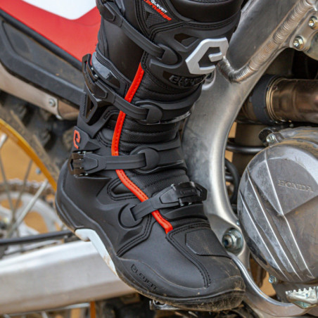 Ghete moto Eleveit CROSS X Privilege - Negru