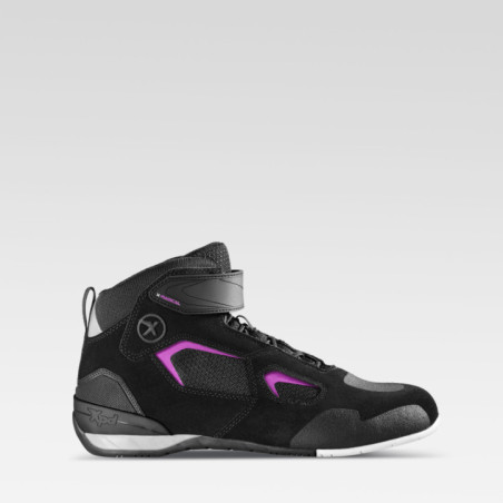 Ghete moto dama XPD Spidi X-Radical - Negru/Violet