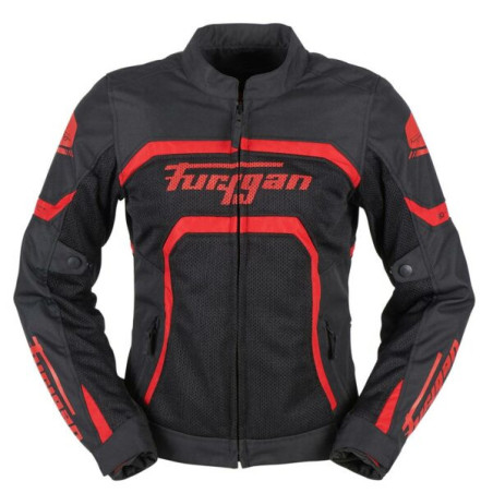 Geaca moto dama Furygan Mystic Evo VTD - Negru/Rosu
