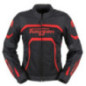 Geaca moto dama Furygan Mystic Evo VTD - Negru/Rosu