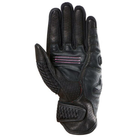 Manusi Moto dama Furygan TD AIR - negru/rosu   L