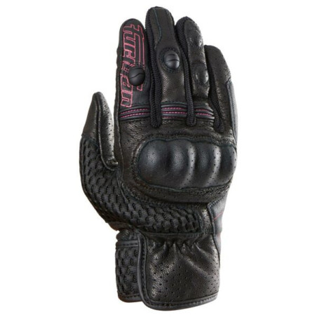 Manusi Moto dama Furygan TD AIR - negru/rosu   XS