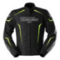 Geaca moto Furygan Yori negru/alb/fluo - L