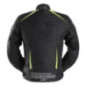 Geaca moto Furygan Yori negru/alb/fluo - S