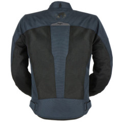 Geaca moto Furygan Mistral EVO 3 - negru/albastru - XL