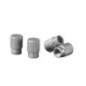 Capacele Moto ventil aluminiu Lampa - 4 buc.
