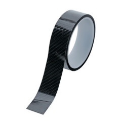 Banda adeziva decorativa Moto imitatie carbon Lampa - 200x3 cm