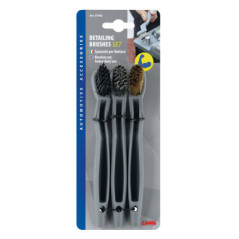 Set 3 perii curatare Lampa - plastic/alama/otel