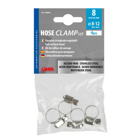 Set coliere metal Lampa 8-12 mm