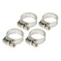Coliere rotunde inox Lampa, 8mm, diam. 13-19mm, 4 buc.