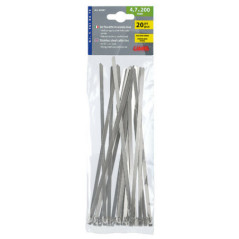 Set coliere inox Lampa 4.7mm X 20cm (20 buc)