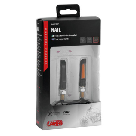 Set semnalizatoare moto Lampa Nail LED