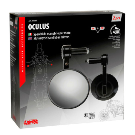 Set oglinzi capete ghidon Lampa Oculus 18-23mm