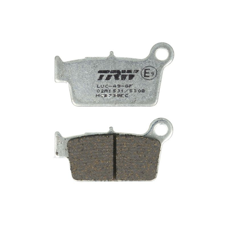 Placute frana moto TRW - fata/spate MCB739EC