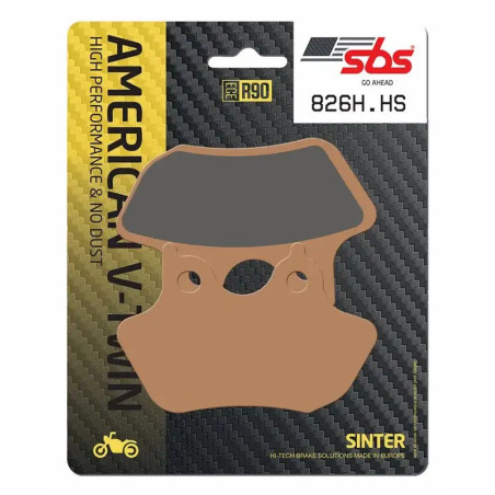 Placute frana moto SBS - 826H .HS