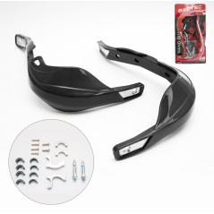 Protectii maini ghidon cross Biketec - negre