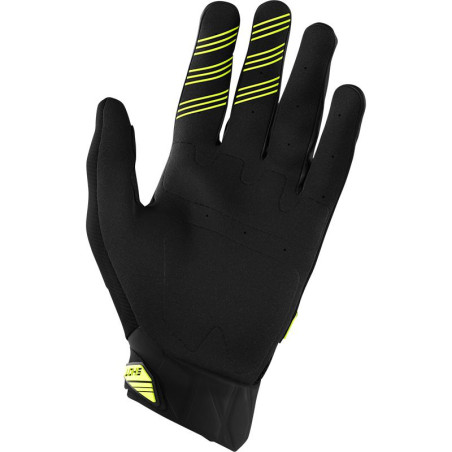 Manusi Shot motocross Devo - negru/galben neon - 08/S
