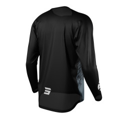 Tricou cross Shot Devo - negru/gri/alb - M