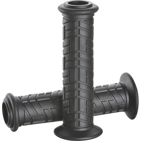 Mansoane moto Louis Lacer negre - 22 mm