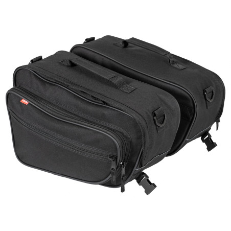 Set genti moto laterale Louis - negru