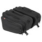 Set genti moto laterale Louis - negru