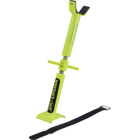 Cric lateral de ridicare a motocicletei Louis - verde
