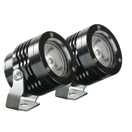 Pereche de lumini led auxiliare Lampa O-Lux, 12v - negru