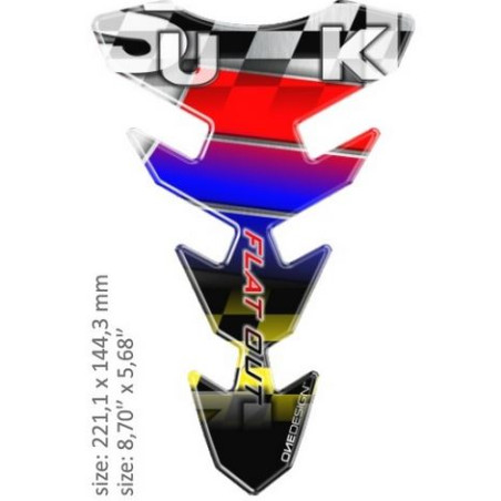 ONEDESIGN - Tand pad/protectie rezervor SLIM SUZUKI