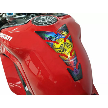 ONEDESIGN - Tank pad/protectie rezervor MAX BIKER MULTICOLOR