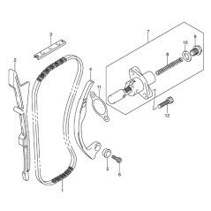 Intinzator lant distributie Suzuki - Oem