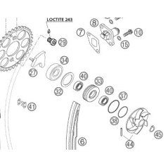Gasket support / suport garnitura - Oem