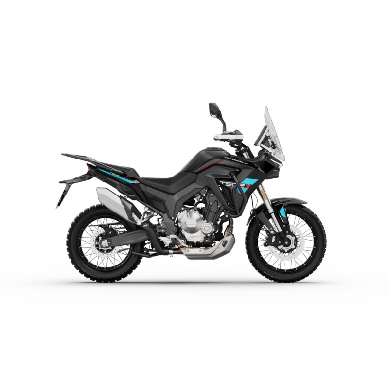Motocicleta Morbidelli T502X - Negru/Albastru Motocicleta Morbidelli T502X - Negru/Albastru