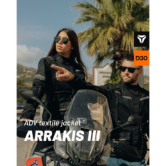Geaca Moto SECA ARRAKIS III BLACK 2XL