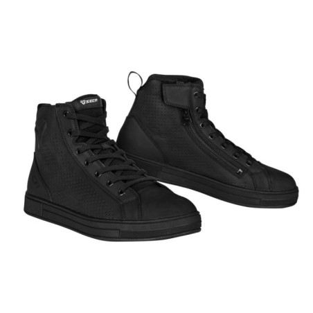 Ghete Moto SECA KENT II BLACK 44