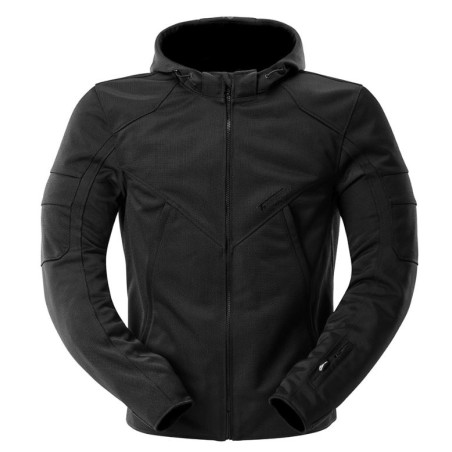 FURYGAN - Geaca moto vara EVALD - NEGRU