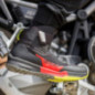 Ghete moto Eleveit STRATOS WP Negru/Verde/Rosu Ghete moto Eleveit STRATOS WP Negru/Verde/Rosu